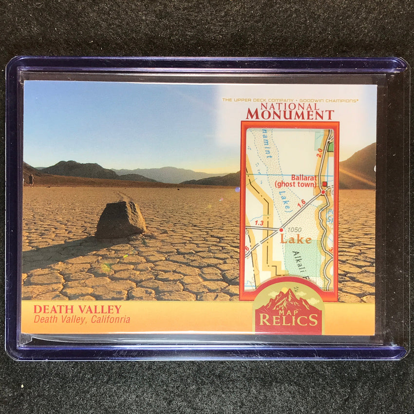 2023 Goodwin Champions DEATH VALLEY National Momument Map Relic No.28