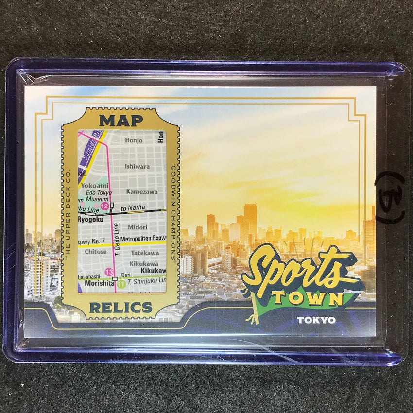 2023 Goodwin Champions TOKYO Sports Town Map Relic #7 (B)
