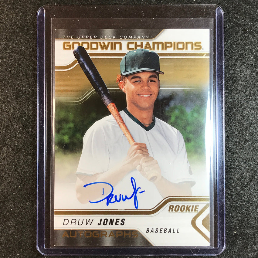 2023 Goodwin Champions DRUW JONES Goodwin Champions Rookie Auto #DJ