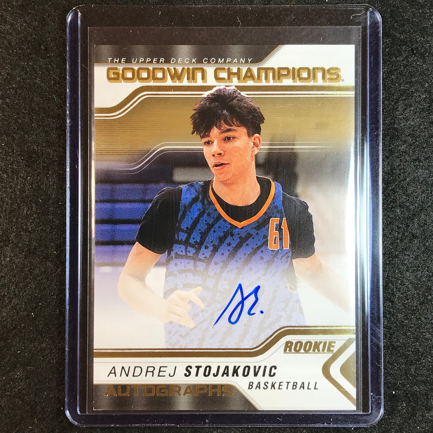 2023 Goodwin Champions ANDREJ STOJAKOVIC Goodwin Champions Rookie Auto #AS
