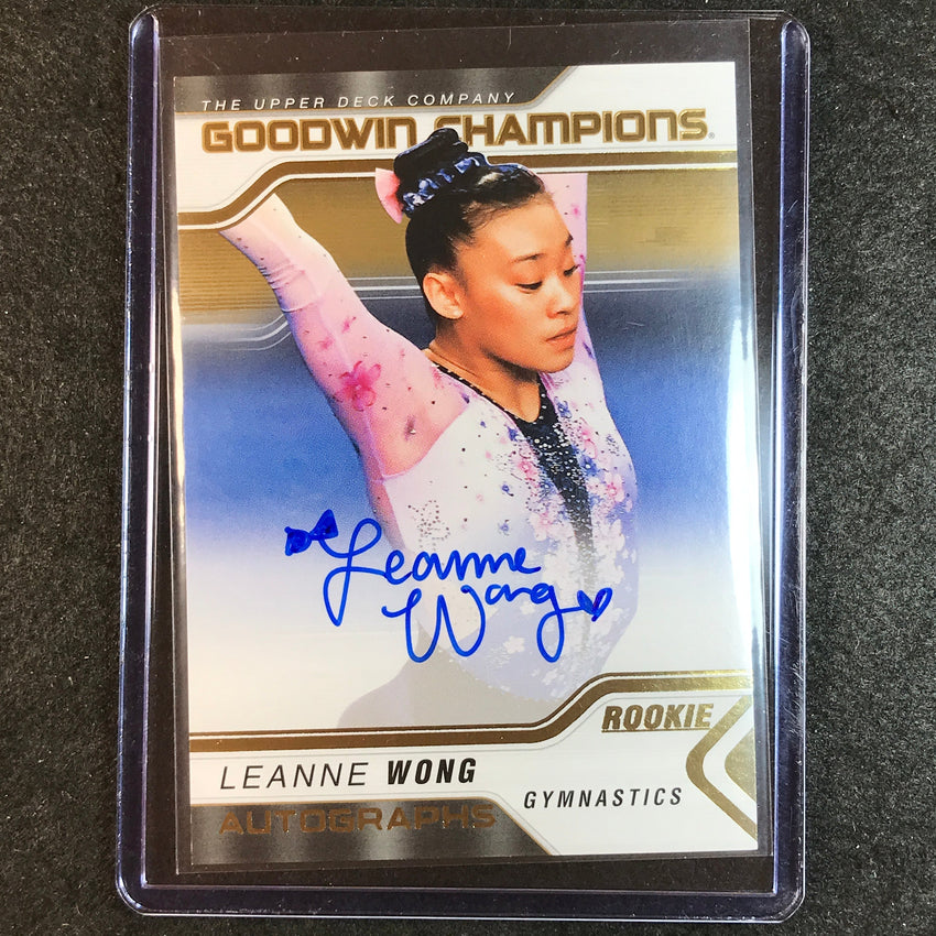 2023 Goodwin Champions LEANNE WONG Goodwin Champions Rookie Auto #LW