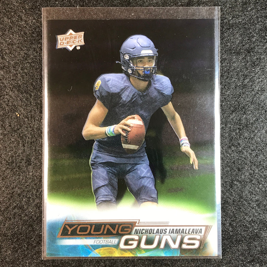 2023 Goodwin Champions NICHOLAUS IAMALEAVA Young Guns Rookie Clear Cut No.21