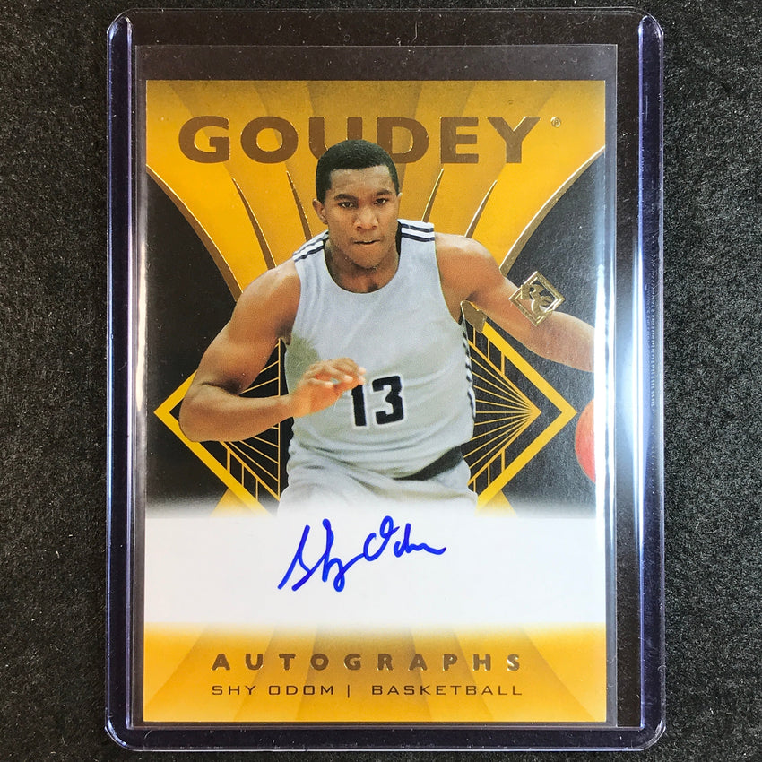 2023 Goodwin Champions SHY ODOM Goudey Rookie Auto #SO