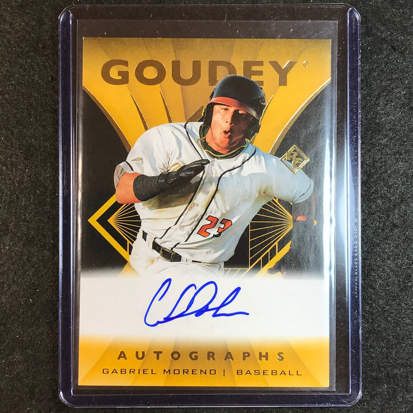 2023 Goodwin Champions GABRIEL MORE#Goudey Rookie Auto #GM