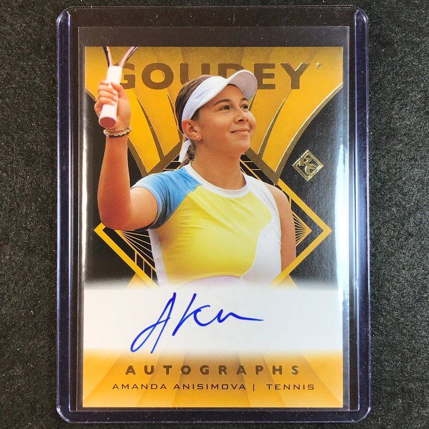 2023 Goodwin Champions AMANDA ANISIMOVA Goudey Rookie Auto #AA