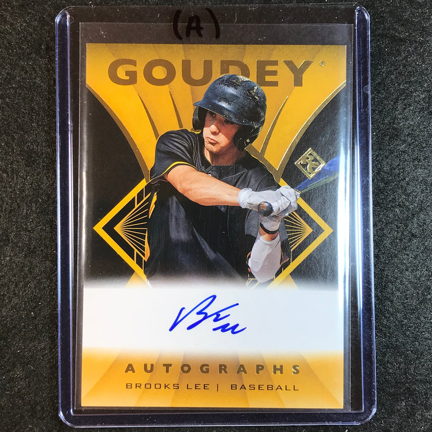 2023 Goodwin Champions BROOKS LEE Goudey Rookie Auto #BL (A)