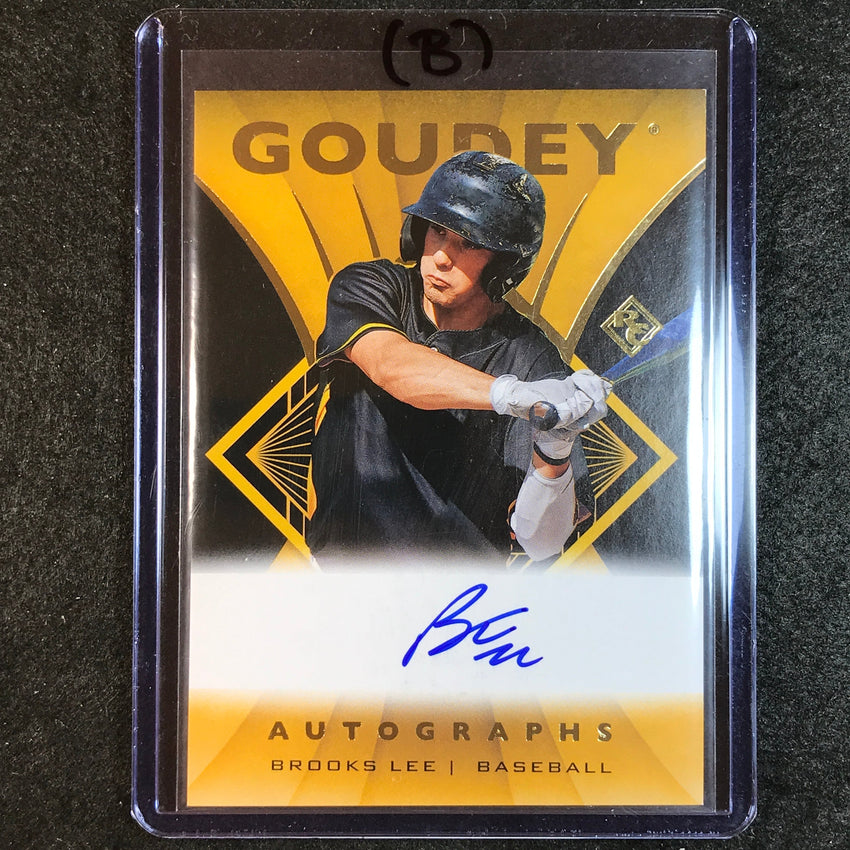 2023 Goodwin Champions BROOKS LEE Goudey Rookie Auto #BL (B)