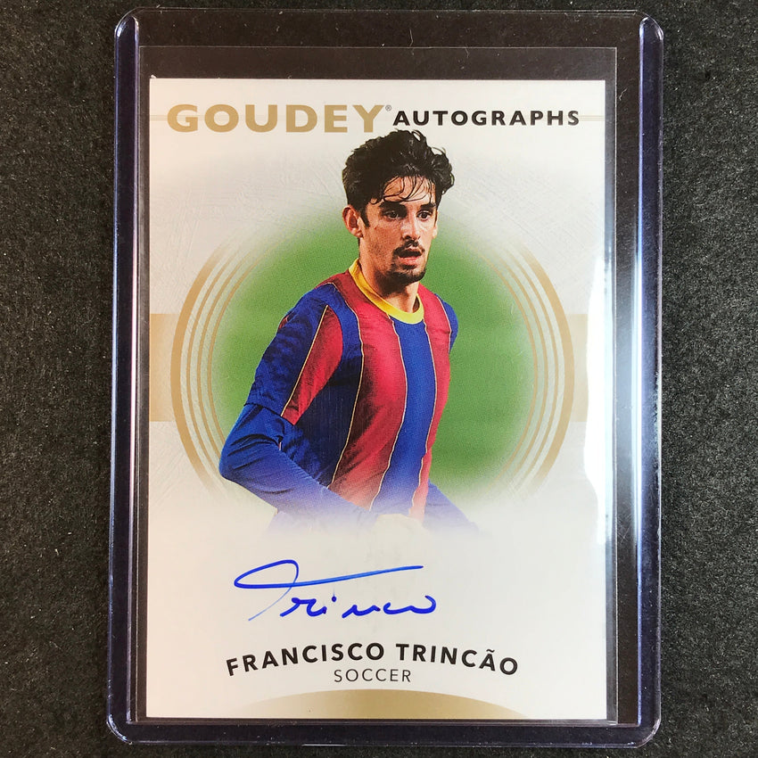 2023 Goodwin Champions FRANCISCO TRINCAO Goudey Update Rookie Auto #FT