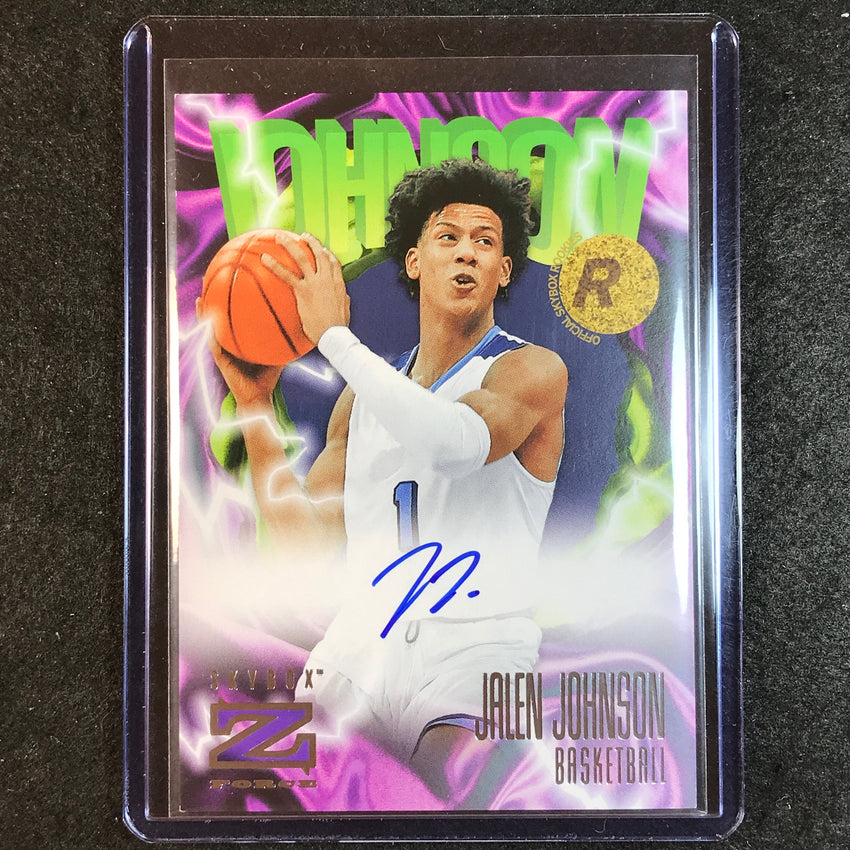 2023 Goodwin Champions JALEN JOHNSON 1996-97 Skybox Z-Force Rookie Auto #JJ