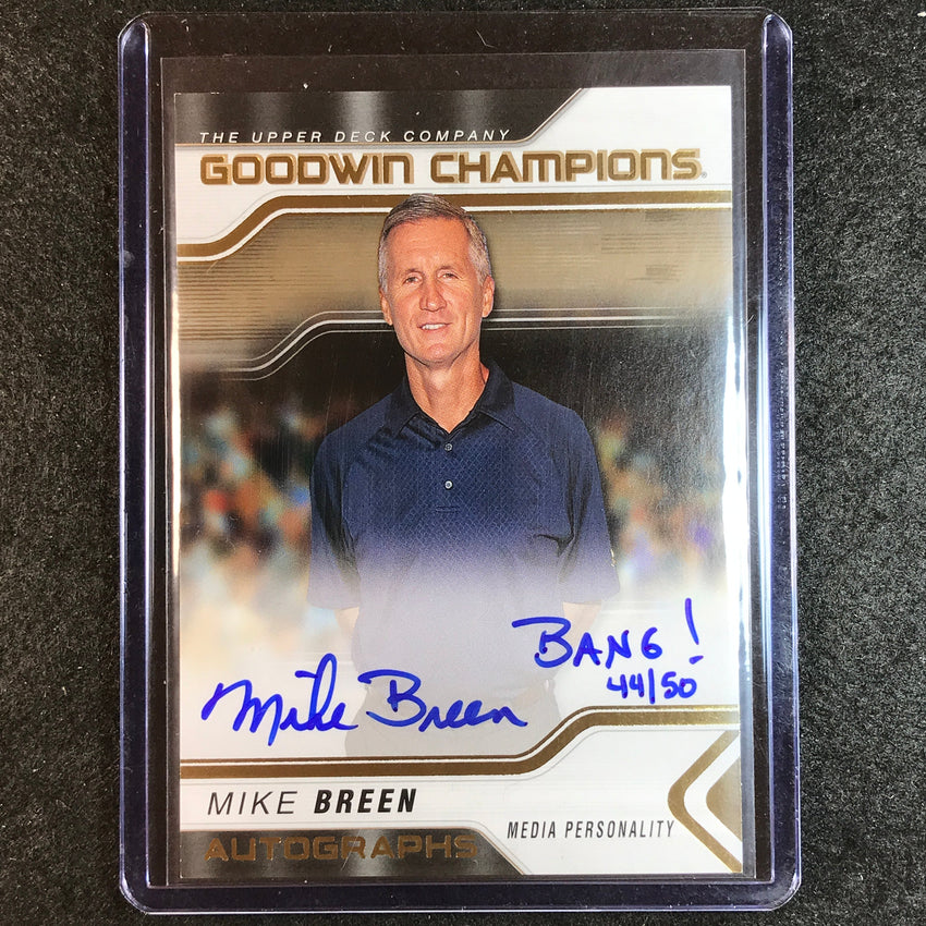 2023 Goodwin Champions MIKE BREEN "BANG!" Inscription Auto 44/50