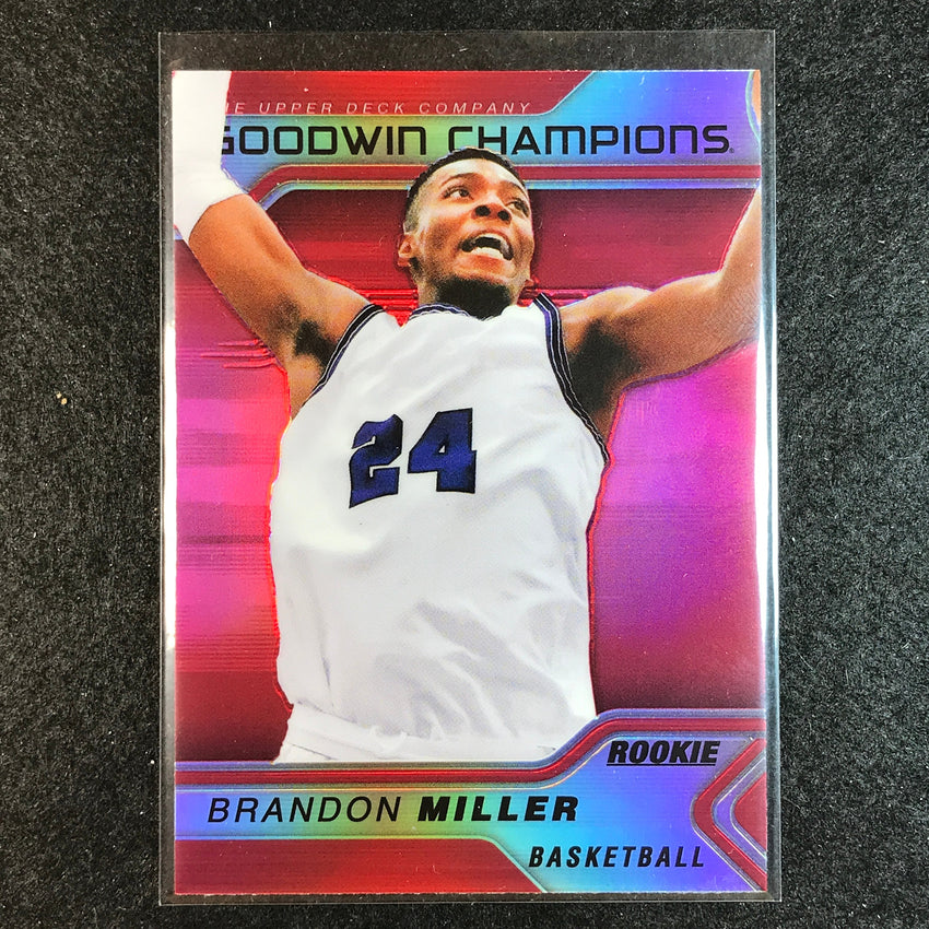 2023 Goodwin Champions BRANDON MILLER Platinum Rookie Red #11