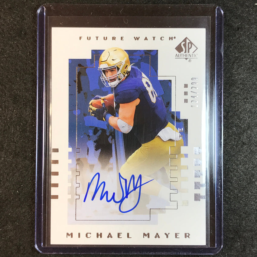 2023 Goodwin Champions MICHAEL MAYER SP Authentic 2000 Future Watch Auto 124/299