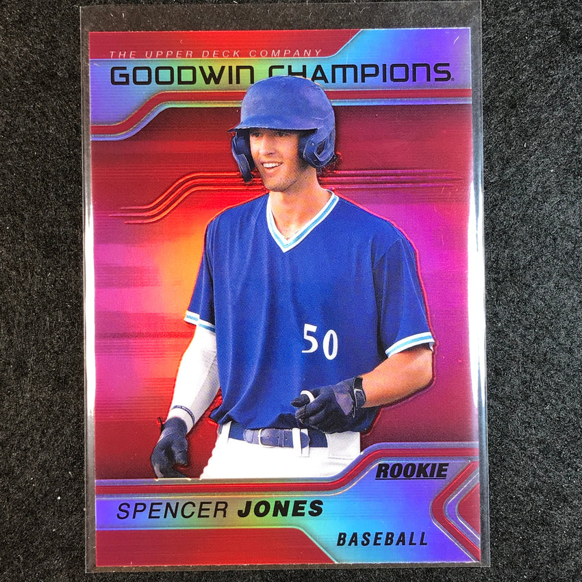2023 Goodwin Champions SPENCER JONES Platinum Rookie Red #30