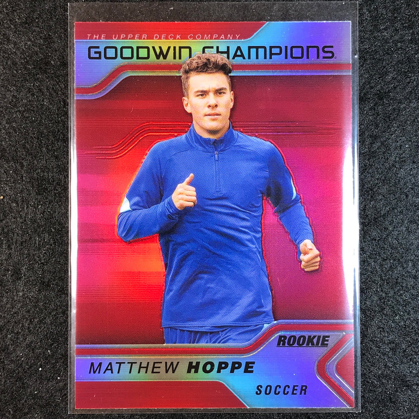 2023 Goodwin Champions MATTHEW HOPPE Platinum Rookie Red #47