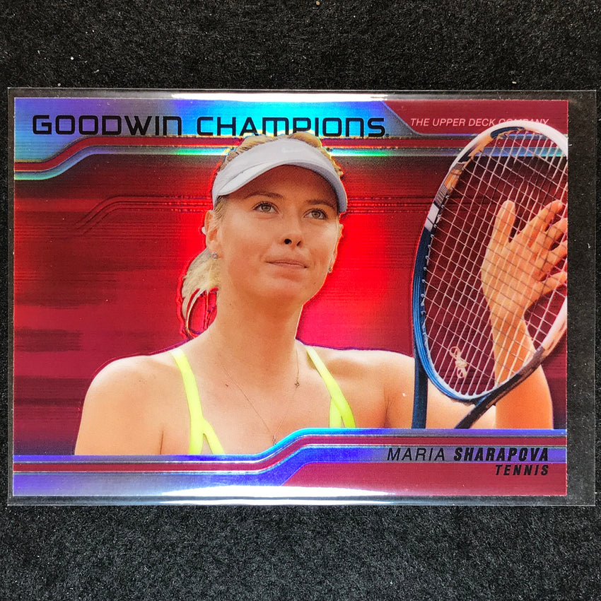 2023 Goodwin Champions MARIA SHARAPOVA Platinum Horizontal Red #57