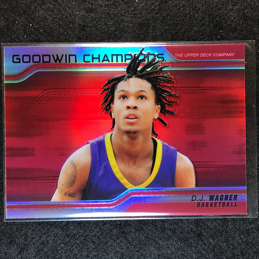 2023 Goodwin Champions D.J. WAGNER Platinum Horizontal Rookie Red #61