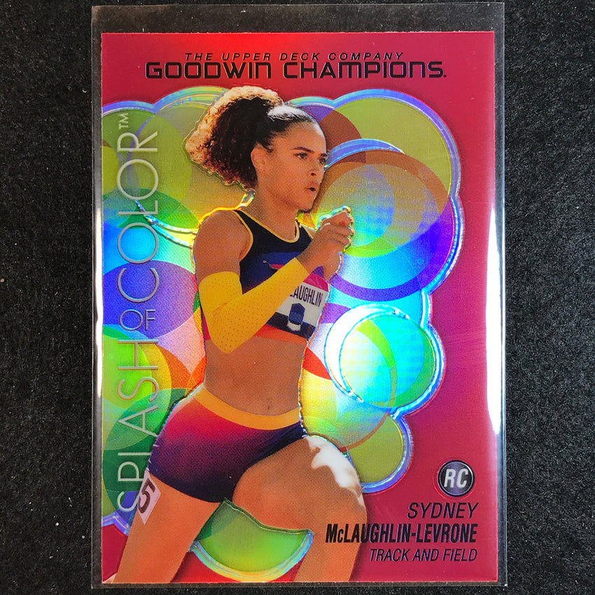 2023 Goodwin Champions MCLAUGHLIN-LEVRONE Platinum Splash Color Rookie Red #94