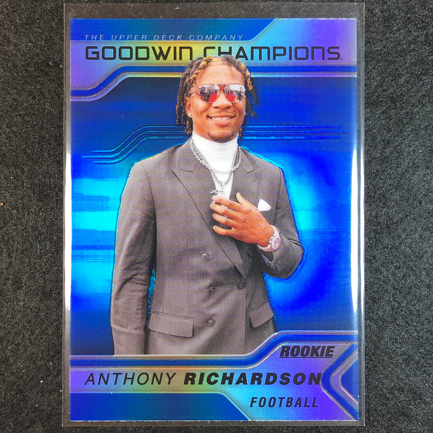 2023 Goodwin Champions ANTHONY RICHARDSON Platinum Rookie Blue #21