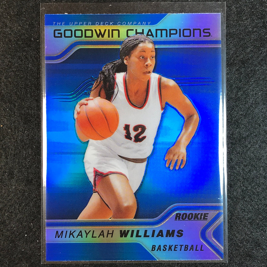 2023 Goodwin Champions MIKAYLAH WILLIAMS Platinum Rookie Blue #27