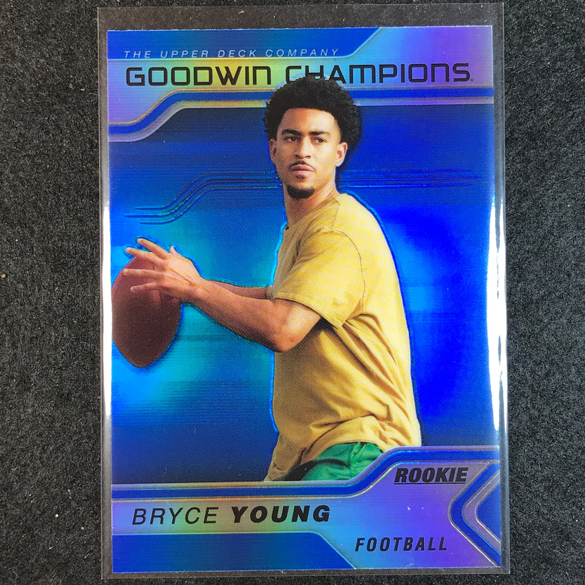 2023 Goodwin Champions BRYCE YOUNG Platinum Rookie Blue #28