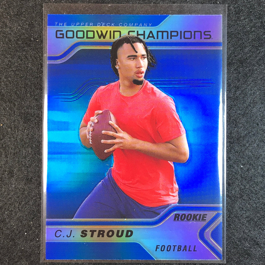 2023 Goodwin Champions C.J. STROUD Platinum Rookie Blue #29