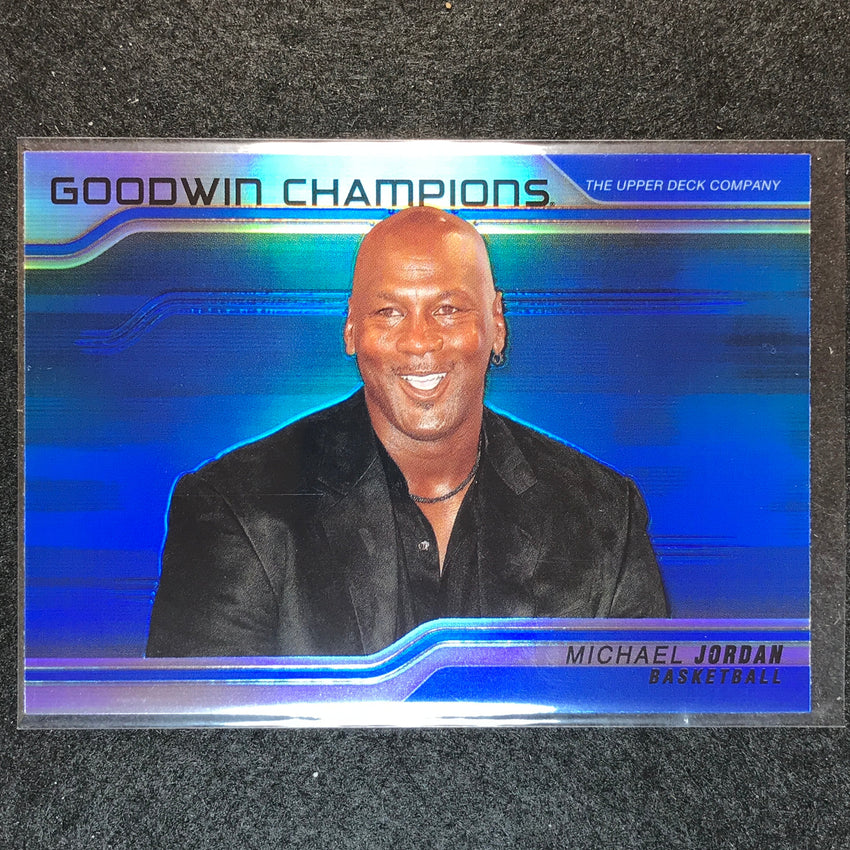 2023 Goodwin Champions MICHAEL JORDAN Platinum Horizontal Blue #51