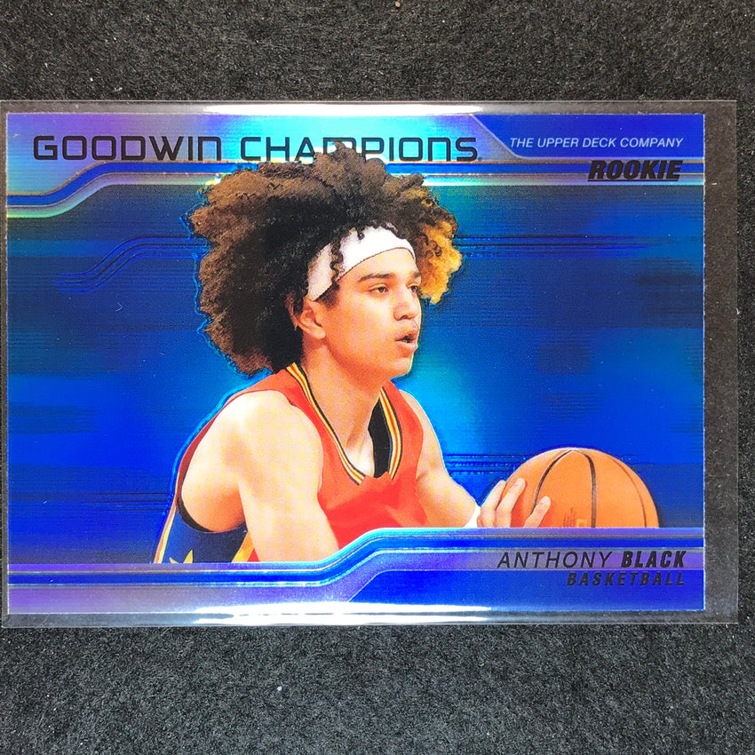 2023 Goodwin Champions ANTHONY BLACK Platinum Horizontal Rookie Blue #73