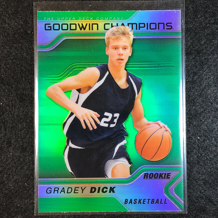 2023 Goodwin Champions GRADEY DICK Platinum Rookie Green #50