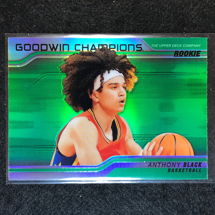2023 Goodwin Champions ANTHONY BLACK Platinum Horizontal Rookie Green #73