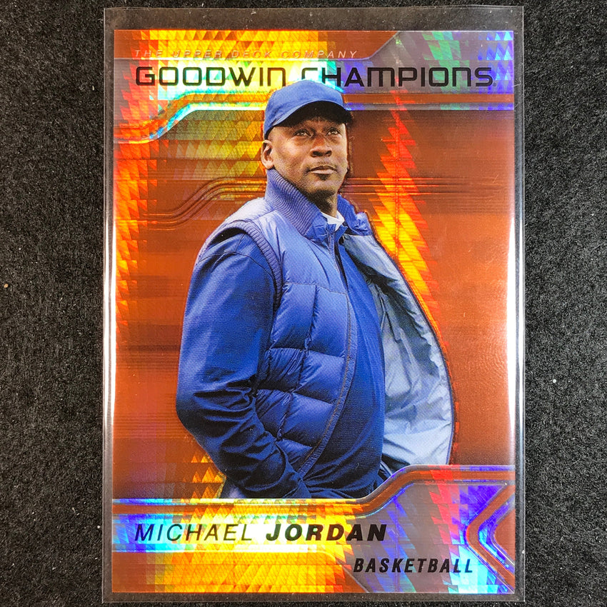 2023 Goodwin Champions MICHAEL JORDAN Platinum Orange Prism 434/499 #1