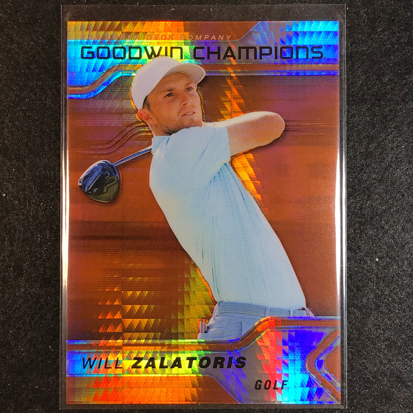 2023 Goodwin Champions WILL ZALATORIS Platinum Orange Prism 458/499 #6