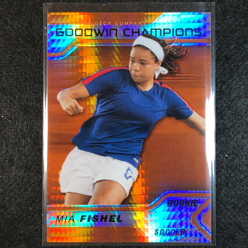 2023 Goodwin Champions MIA FISHEL Platinum Rookie Orange Prism 163/499 #10