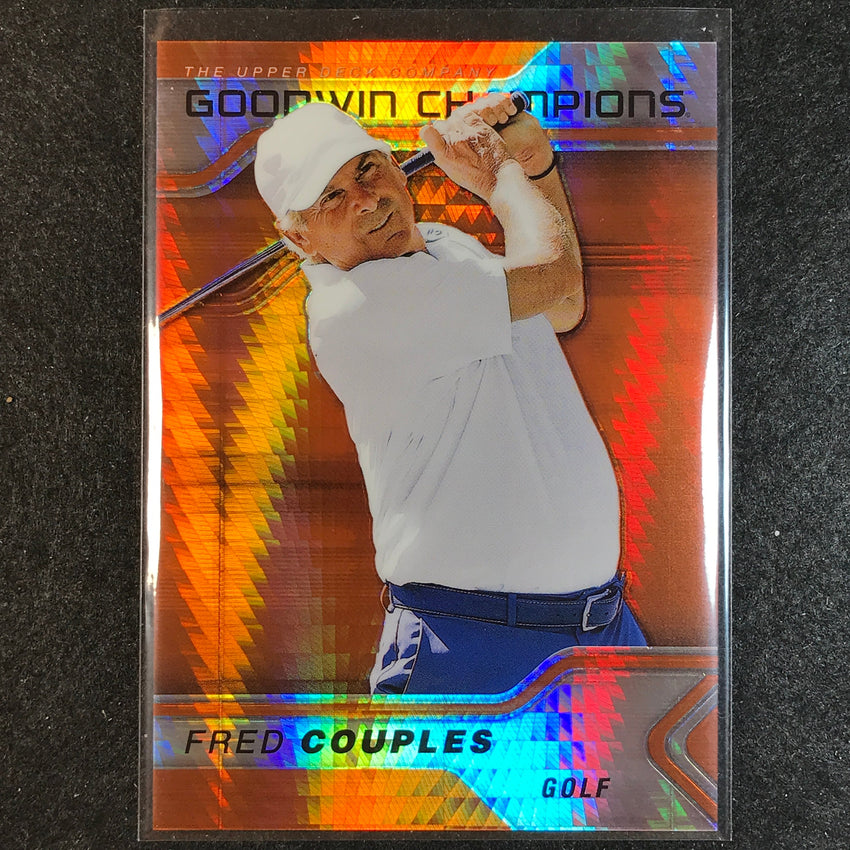 2023 Goodwin Champions FRED COUPLES Platinum Orange Prism 255/499 #13