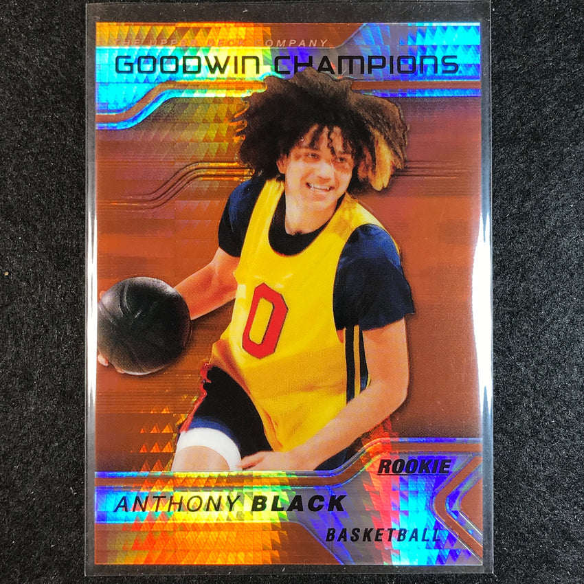 2023 Goodwin Champions ANTHONY BLACK Platinum Rookie Orange Prism 294/499 #15