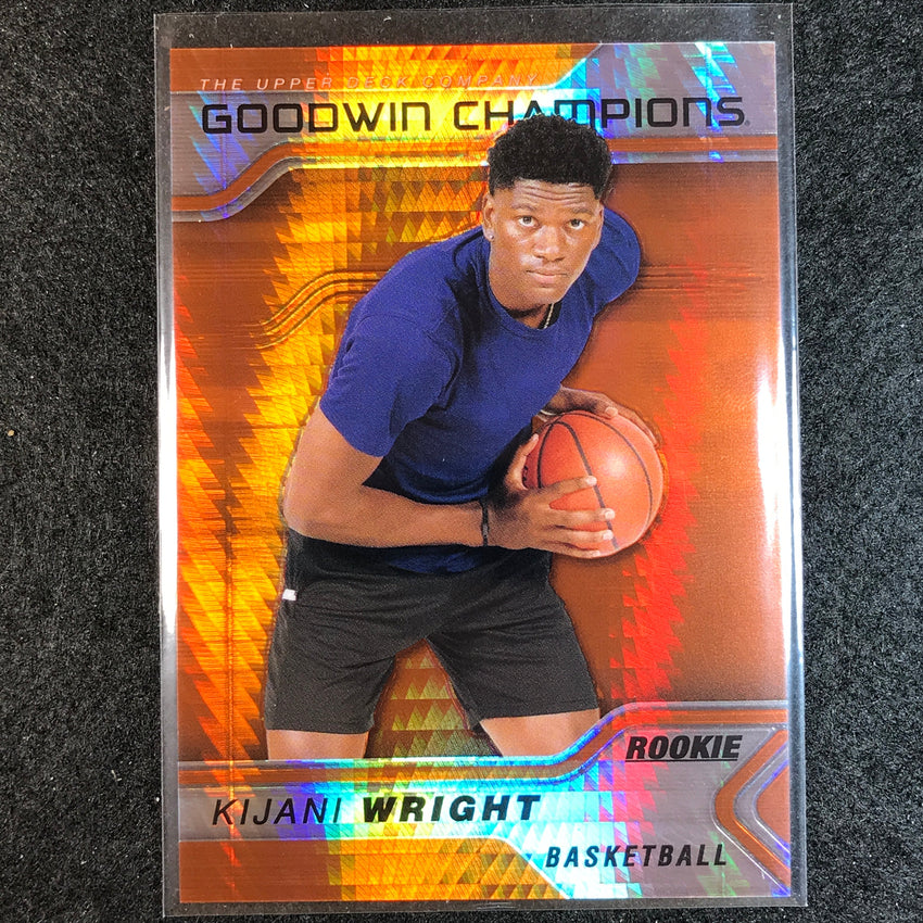 2023 Goodwin Champions KIJANI WRIGHT Platinum Rookie Orange Prism 380/499 #16
