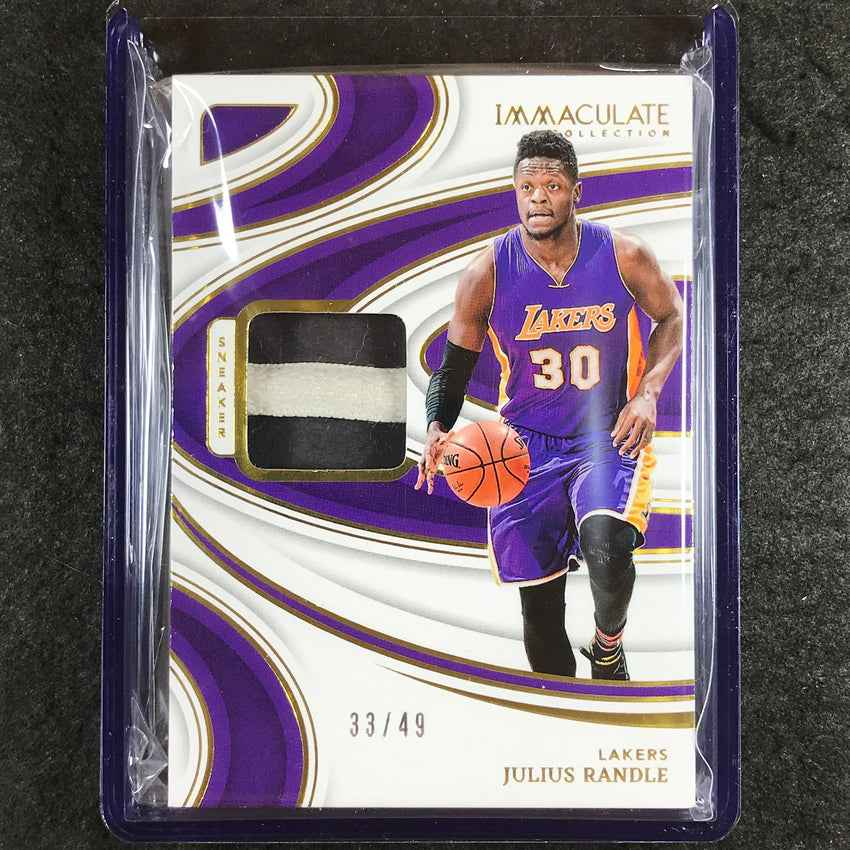 2023-24 Immaculate JULIUS RANDLE Sneaker Swatch Relic 33/49