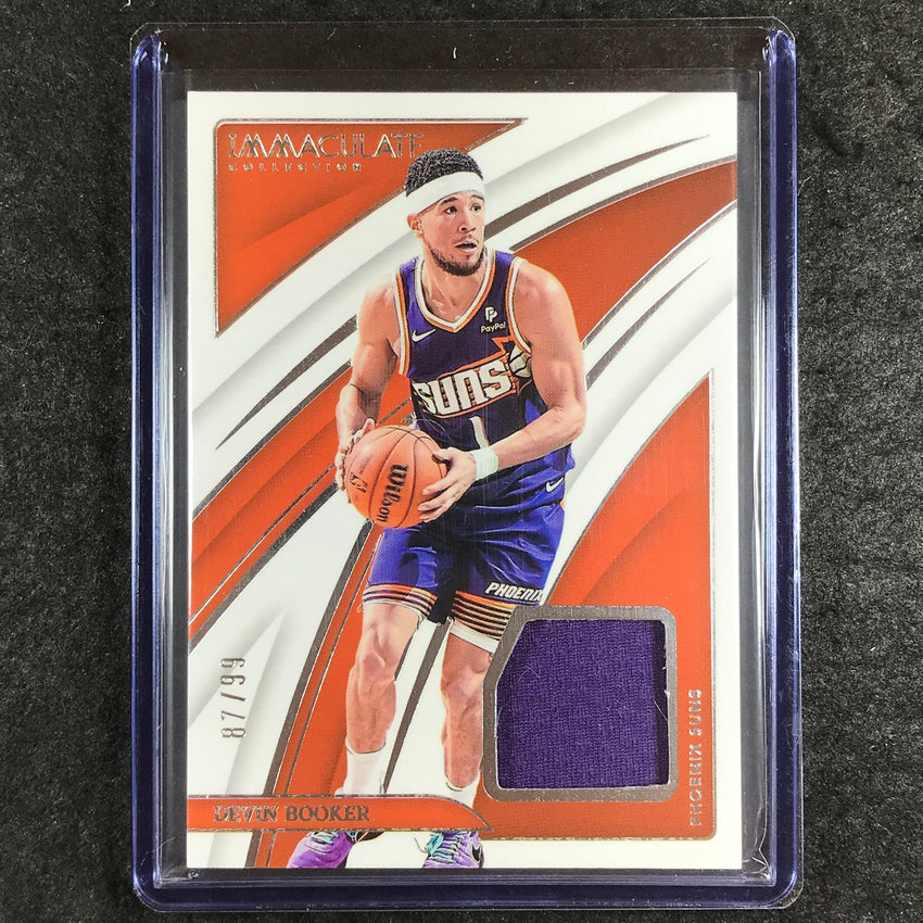 2023-24 Immaculate DEVIN BOOKER Swatches Jersey Relic 87/99 #BOO