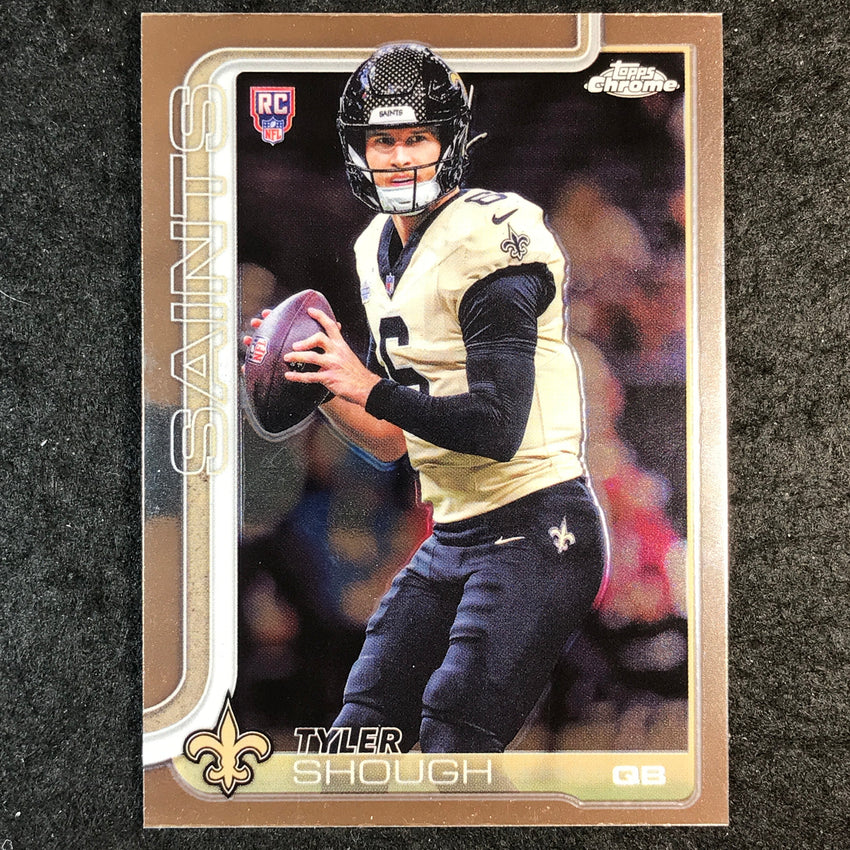 2025 Topps Chrome Football TYLER SHOUGH Rookie Base #398