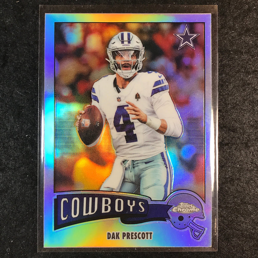 2025 Topps Chrome Football DAK PRESCOTT 1975 Topps Refractor #10