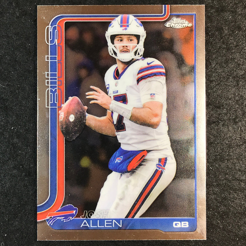 2025 Topps Chrome Football JOSH ALLEN Base #34