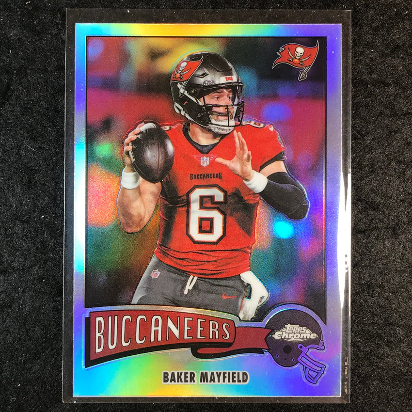 2025 Topps Chrome Football BAKER MAYFIELD 1975 Topps Refractor #31