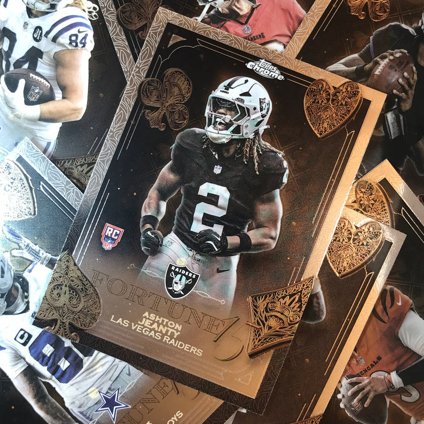 2025 Topps Chrome Football J.J. MCCARTHY Fortune 15 Base #18