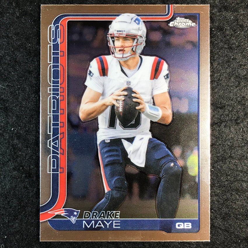 2025 Topps Chrome Football DRAKE MAYE Base #207