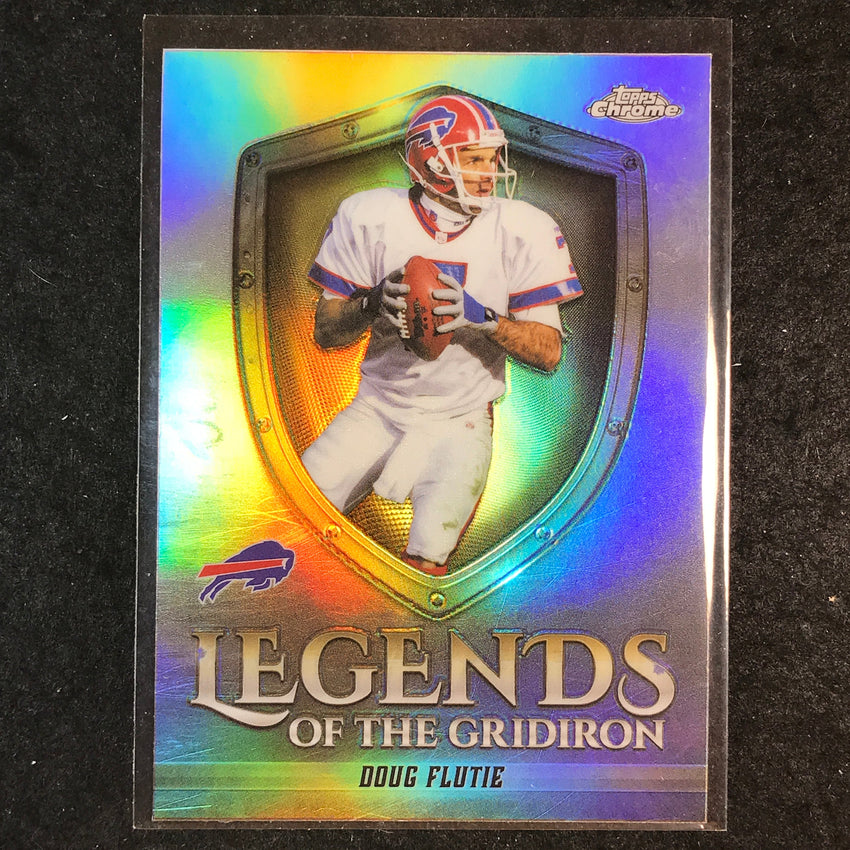 2025 Topps Chrome Football DOUG FLUTIE Legends of the Gridiron Refractor #3