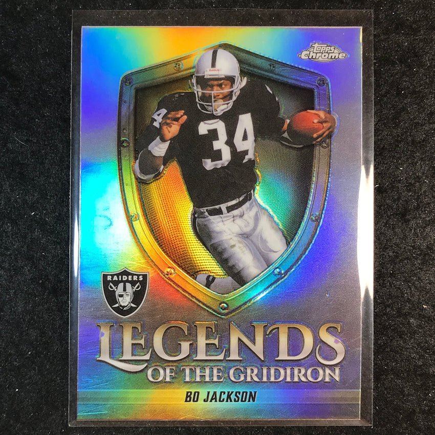 2025 Topps Chrome Football BO JACKSON Legends of the Gridiron Refractor #17