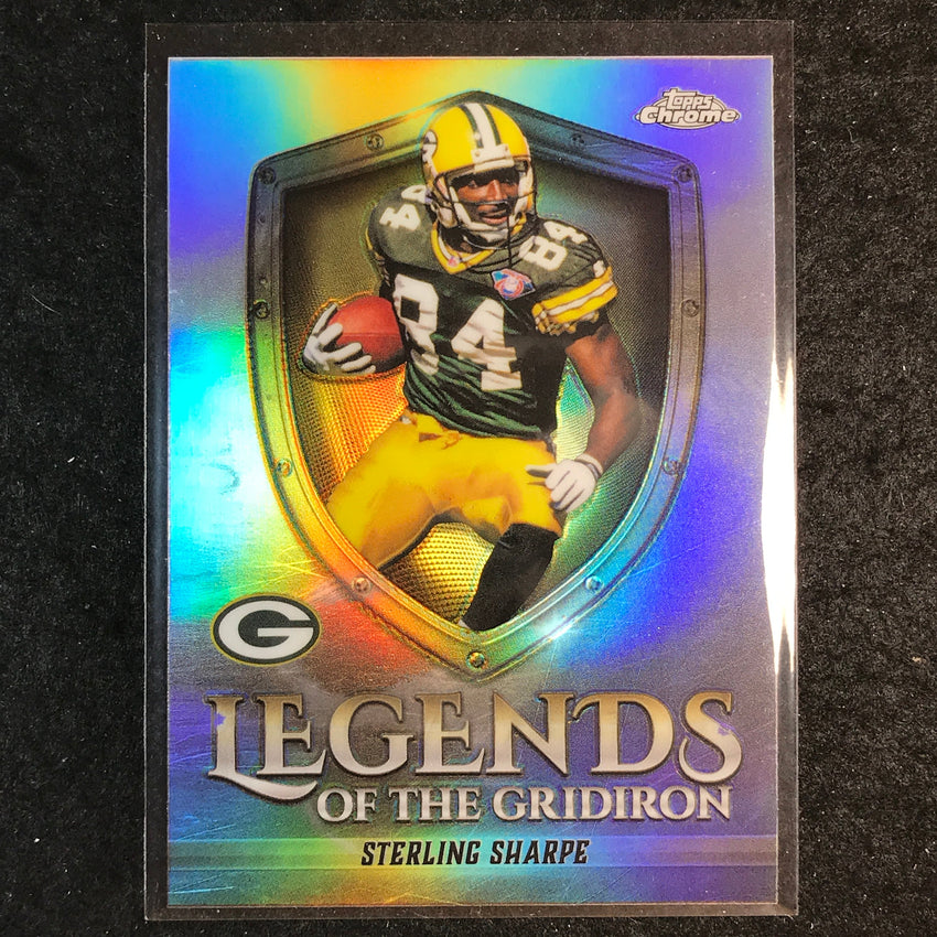 2025 Topps Chrome Football STERLING SHARPE Legends of the Gridiron Refractor #27
