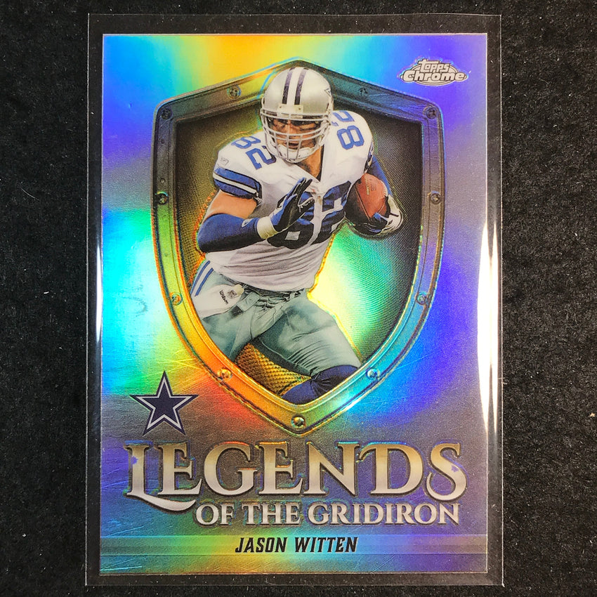 2025 Topps Chrome Football JASON WITTEN Legends of the Gridiron Refractor #31