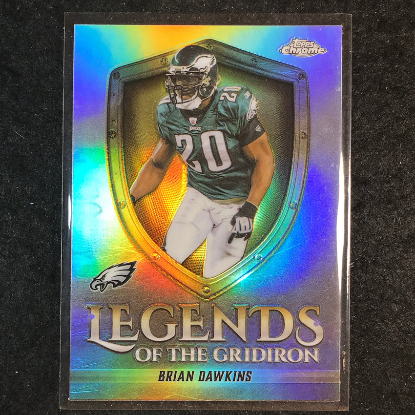 2025 Topps Chrome Football BRIAN DAWKINS Legends of the Gridiron Refractor #38