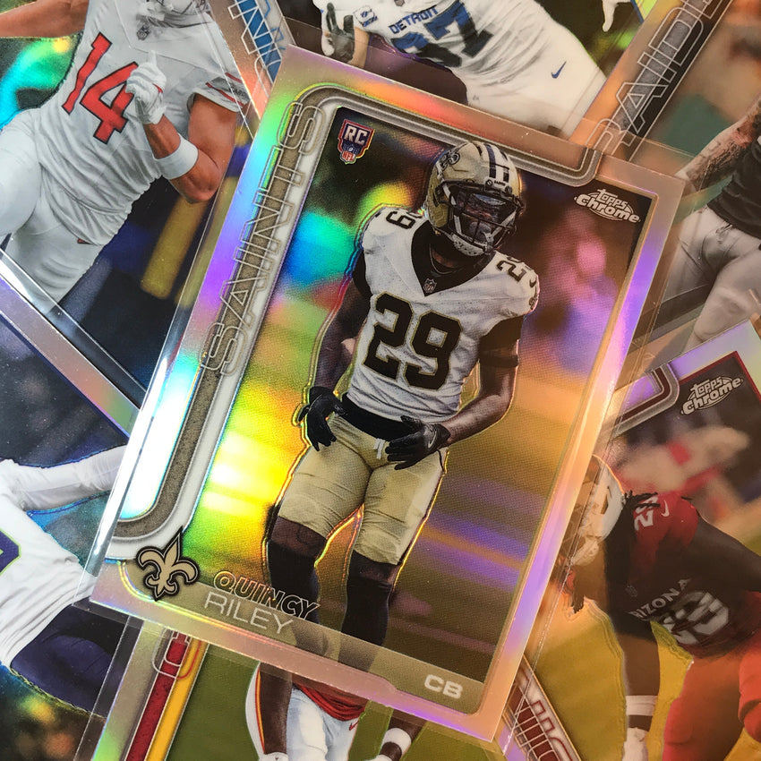 2025 Topps Chrome Football TROY FAUTANU Base Refractor #256