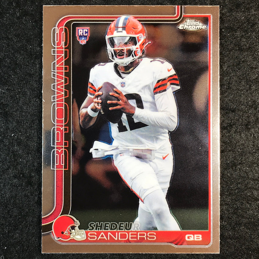 2025 Topps Chrome Football SHEDEUR SANDERS Rookie Base #315